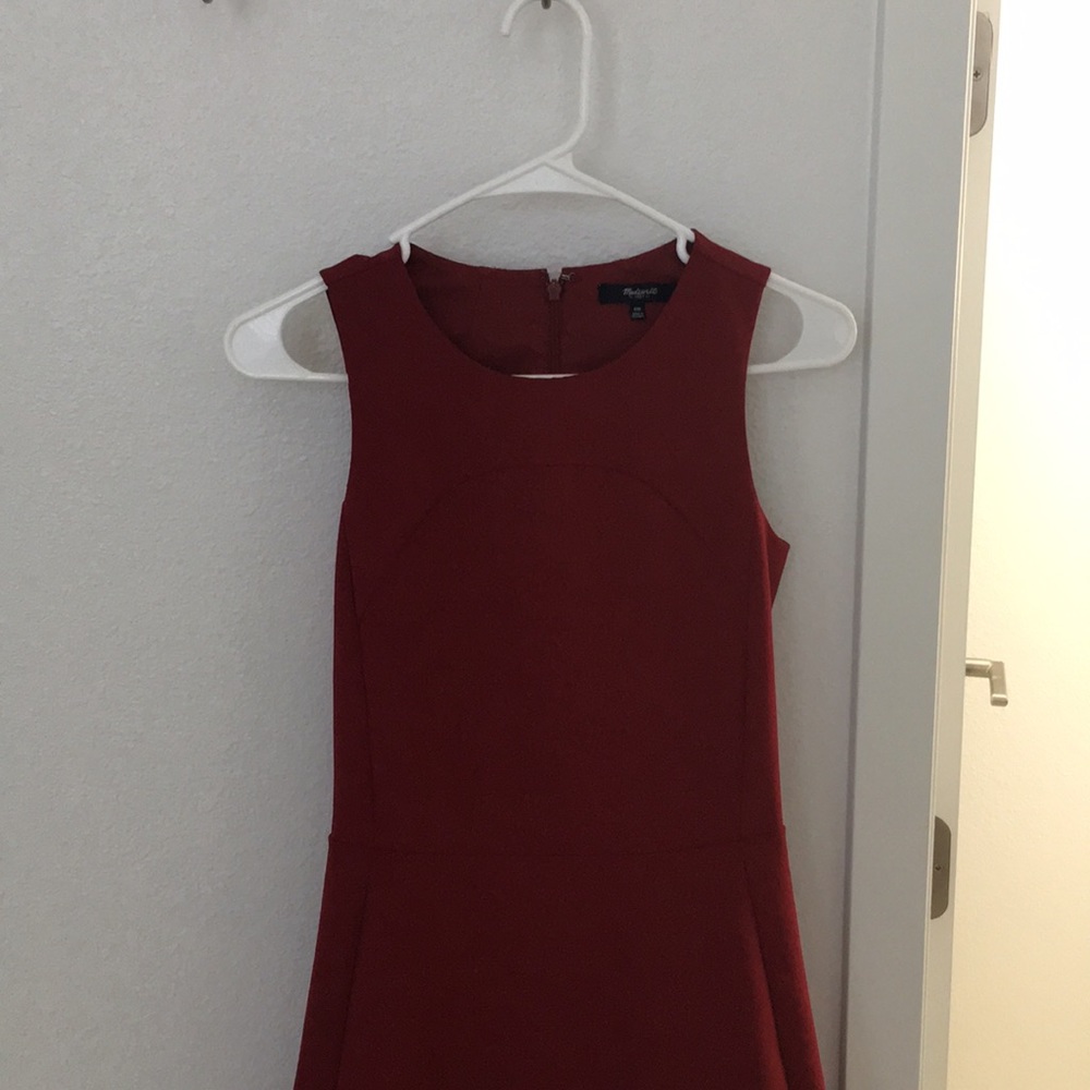 Madewell 00 red dress